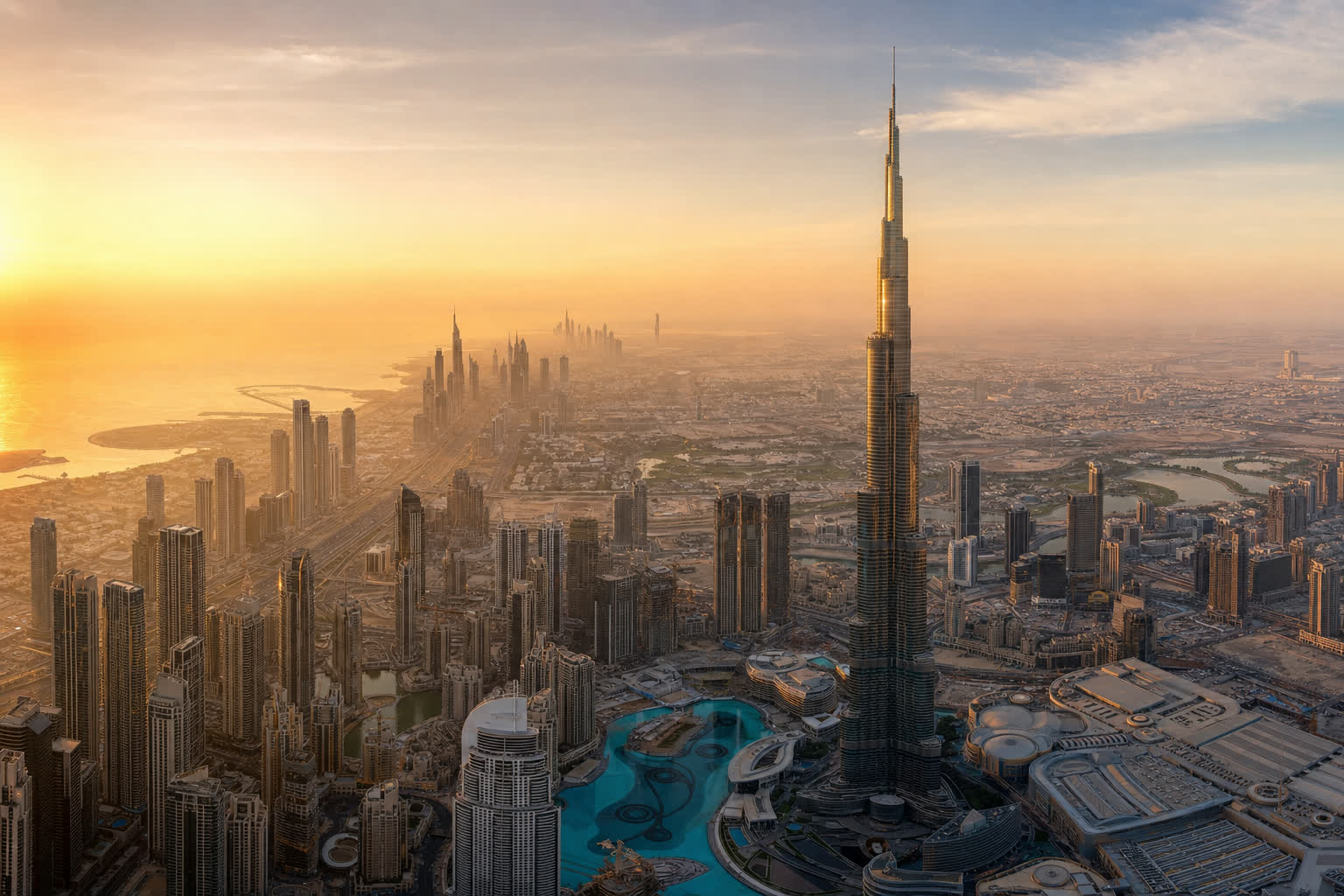 Dubai ter illustratie